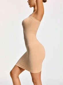 SHEIN Shape Vestido sencillo y casual de uso diario para mujeres