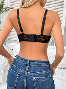 Moonlight & Mama 1 pieza Sujetador de maternidad sin aros de encaje