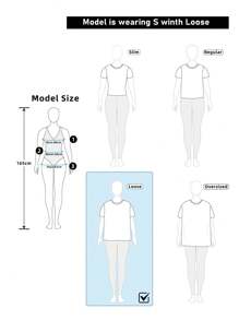 Chiquease 女士休闲刺绣标语长袖针织衫，秋冬长袖上衣 - 粉色 - 查看 8