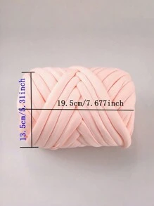 1pc 500g Chunky Yarn For Hand Knitting Blanket,Vegan Super Soft Giant Yarn For Arm Knitting,DIY Yarn Blanket For Pet Bed,Bulky Yarn Tube For Pillow,Bulky Yarn,Bags,DIY Craft (Multiple Colors Optional) - Multicolor - View 7