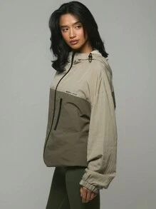 Musera Sport Waterproof Shell Hooded Jacket, Padel, Tennis, Pickleball - Multicolor - View 2