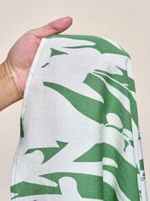 Slaydiva 印花挂脖镂空腰浪漫休闲度假连衣裙 - 彩色 - 查看 8
