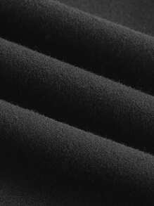 SHEIN EZwear 女士长袖合身前扣基本款上衣，休闲日常穿着 - 彩色 - 查看 7