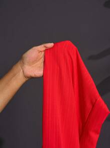 Slaydiva 大码女式休闲纯色连体裤，配有口袋、抽绳腰部和抹胸上衣