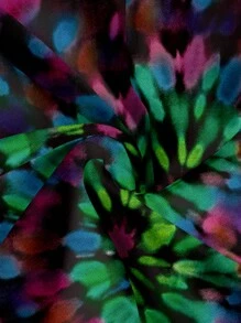 SHEIN SXY Plus Size Casual Minimalist Deep V Neck Jumpsuit - Multicolor - View 5