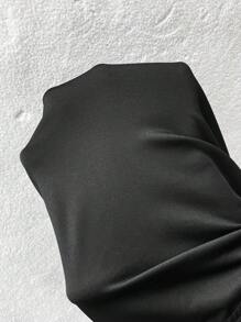 Solflare 2条装加大码弹力七分紧身裤，春夏百搭休闲装