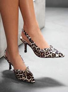 CUCCOO SZL Women's Simple Hollow Out High Heel Shoes, Fashion Casual Daily Wear - Apricot - View 4