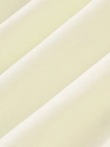 Teen Boy Letter Print Short Sleeve Single-Breasted Shirt And Shorts Casual Set - Apricot - View 3