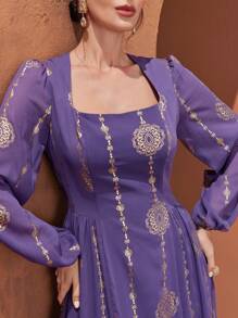 Modelyn Vestido casual de manga larga para mujer, minimalista y , apto para uso diario