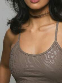 Musera Sport Strappy Animal Print Sports Bra, Padel, Tennis, Pickleball Gym Fitness