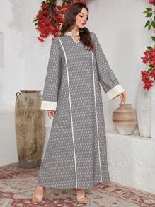 Al Najma Spring-Summer 2025 New Muslim Fashion Dress, Traditional Islamic Arabic Long Dress, Arabian Dresses