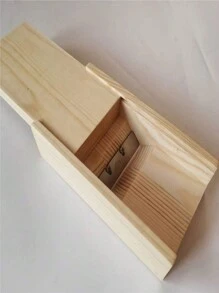 肥皂切割器抽屉盒木制肥皂斜切器刨刀肥皂修剪工具用于 DIY 工艺手工皂和蜡烛制作情人节、情人节婚礼、生日家居浴室装饰夏季 - 彩色 - 查看 5