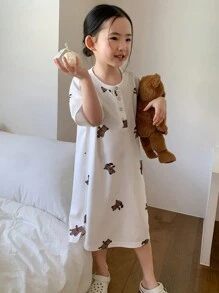 DAZY Young Girls Casual Fall Home Wear Easter - White - View 8