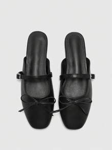 CUCCOO BIZCHIC Women's Bow Decor New Casual Flat Shoes Spring Shoes Spring Break Easter