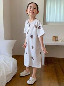 DAZY Young Girls Casual Fall Home Wear Easter - White - View 5