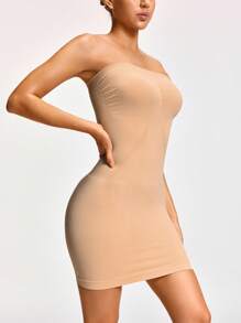 SHEIN Shape Vestido sencillo y casual de uso diario para mujeres