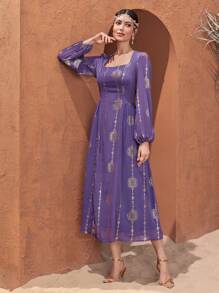 Modelyn Vestido casual de manga larga para mujer, minimalista y , apto para uso diario