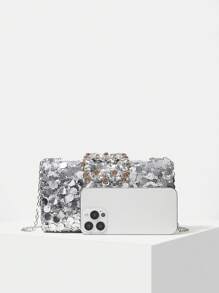 MOTF PREMIUM FASHIONABLE LUXURY SEQUIN EVENING CLUTCH