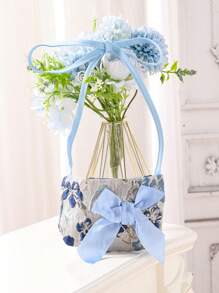 With Bowknot Bag Accessories,Formal Elegant Sweet - Multicolor - View 6