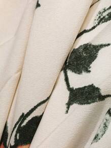 DAZY Damen Lässig Minimalist Alltagskleidung Rock Floral Herbst Röcke