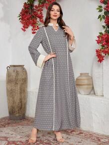 Al Najma Spring-Summer 2025 New Muslim Fashion Dress, Traditional Islamic Arabic Long Dress, Arabian Dresses