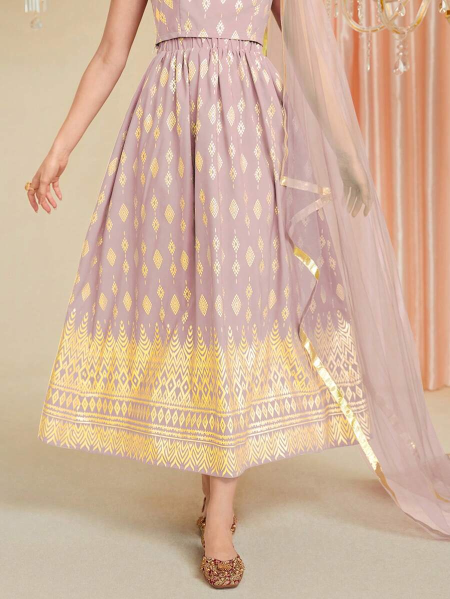 Divindia Casual Minimalist Loose Bottomwear - Pink - View 1