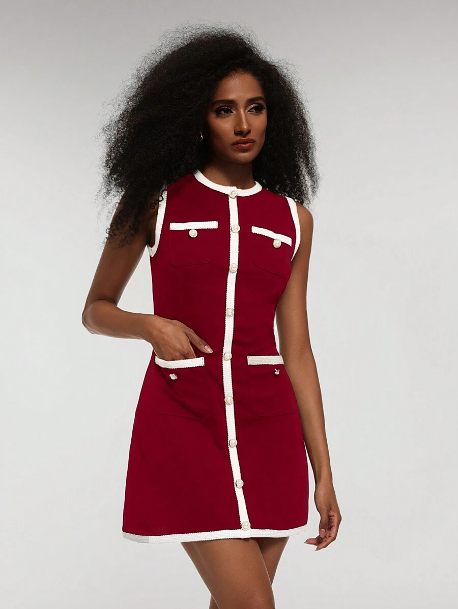 Forever 21 Women's Sleeveless Mini Dress, Casual And Fashionable Daily Wear