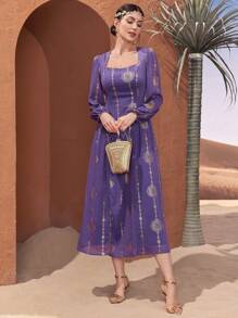 Modelyn Vestido casual de manga larga para mujer, minimalista y , apto para uso diario