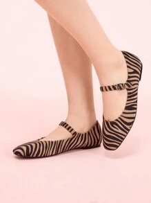 CUCCOO DOLLMOD Women's Fashion Casual Striped Flat Loafers - Multicolor - View 4