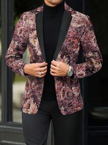 Manfinity AFTRDRK Blazer style minimaliste casual pour homme, convient pour un port quotidien