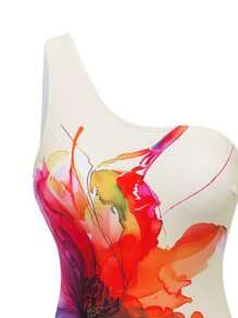 Swim Oasis 1 件女式休闲简约时尚连体泳衣和罩衫，日常穿着，夏季海滩度假装