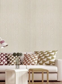 1 卷 40 厘米宽 PVC 防水木纹可移除翻新贴纸，适用于炉灶、橱柜、墙壁等。 - 米色 - 查看 3