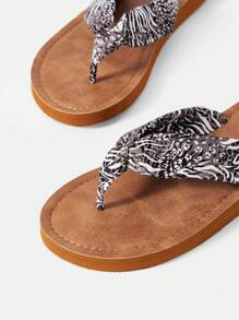 Styleloop Women's Flip Flops For Summer Vacation Shoes Summer Spring Shoes Spring Break Easter For Casual Beach Style - Multicolor - View 3