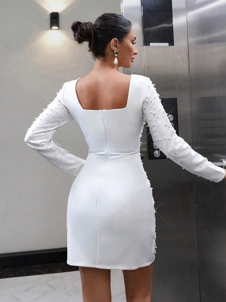red knit dress long sleeve Women's 2026 Fall Sweater Dress V Neck Long Sleeve Ribbed Knit Tie Waist  Slim Fit Bodycon Midi Dresses(Small,Red) at Amazon Women's Clothing store
