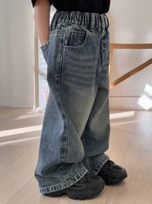 Dazy Kids Young Boy Casual Denim Jeans, Back To School Clothes