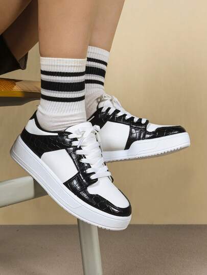 CUCCOO EASI Zapatillas deportivas casuales para mujer, sencillas y de moda para uso cotidiano