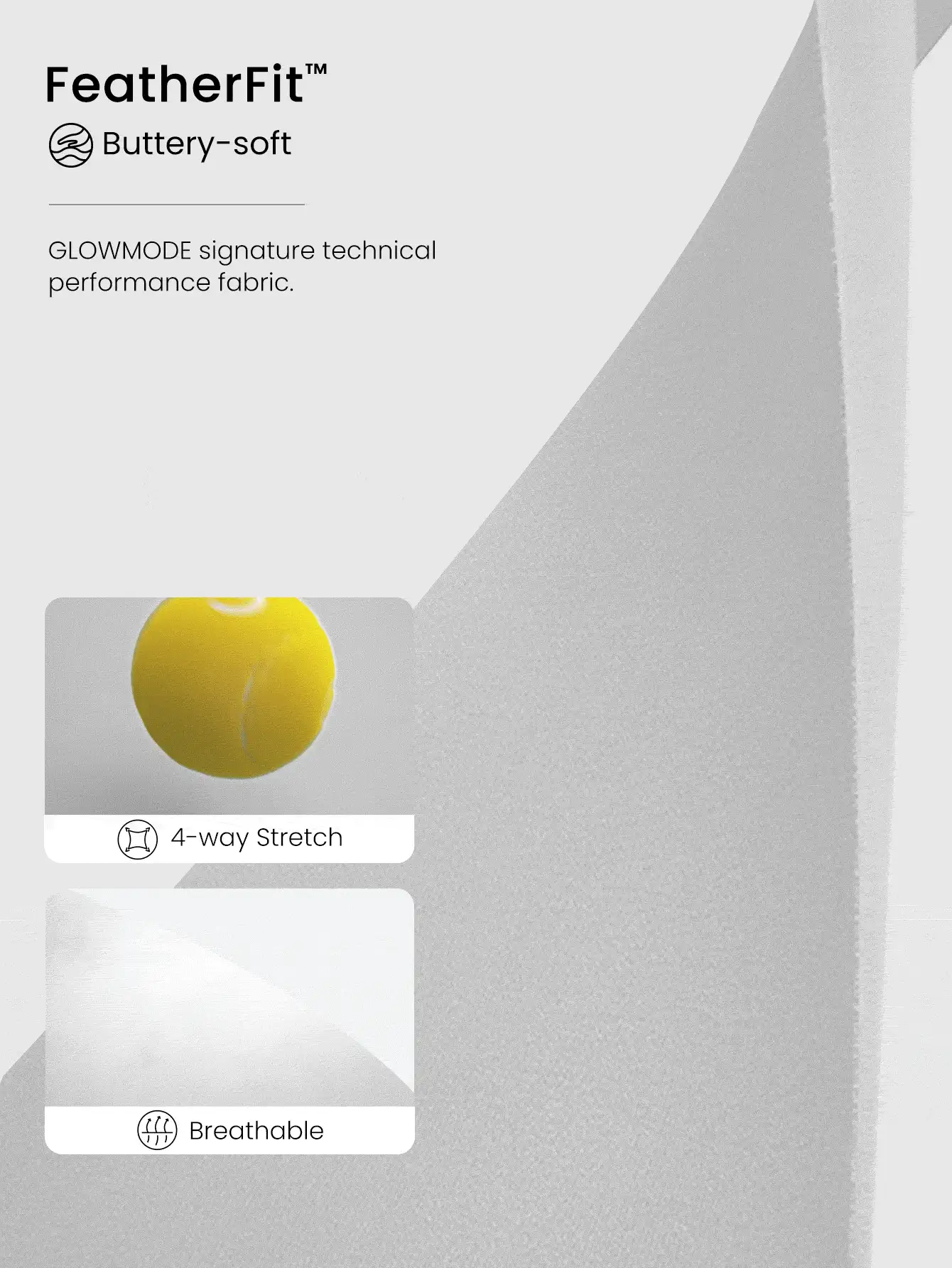 GLOWMODE 31英寸FeatherFit™交叉喇叭褲，內置短褲，適合低強度瑜珈日常穿著