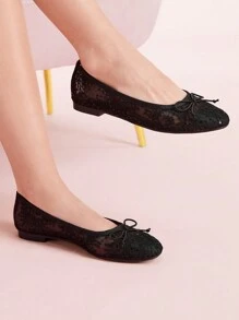 CUCCOO DOLLMOD Women Plain Minimalist Casual Flat Loafers For Christmas - Black - View 3