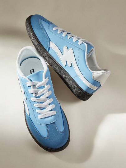 CUCCOO EASI Women 2024 New Spring German Training Vintage Casual Sneakers Flat White Shoes Spring Summer Shoe Trainers Back To School For Christmas