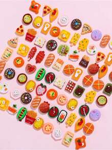 Food Shaped Refrigerator Magnets & Decor Stickers, Home Use - Multicolor - View 5