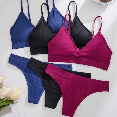 6Pcs/Set Seamless W…