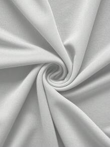 Manfinity Dauomo Herren Lässig Rundhals T-Shirt, minimalistisch & modisch für den täglichen Gebrauch - Weiss - Übersicht 4