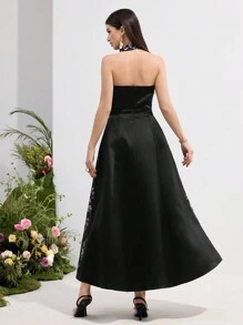 Modelyn 女士休闲中长连衣裙，简约时尚，适合日常穿着 - 彩色 - 查看 7