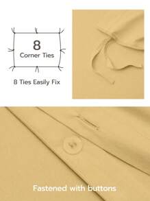 [100% Algodón] Juego de ropa de cama de 2/3 piezas con funda nórdica con cierre de botones y cintas en las esquinas, suave, amigable con la piel y transpirable, ligero y suave, adecuado para todas las estaciones, juego de ropa de cama, funda nórdica suave y cómoda, para todas las camas, 1 funda nórdica y 1/2 fundas de almohada, Rama Bedtime Comfort