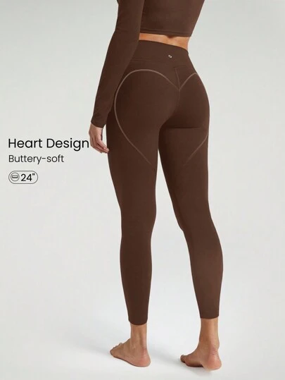 GLOWMODE 24 英寸 FeatherFit™ Love To Move 紧身裤 低冲击日常情人节爱