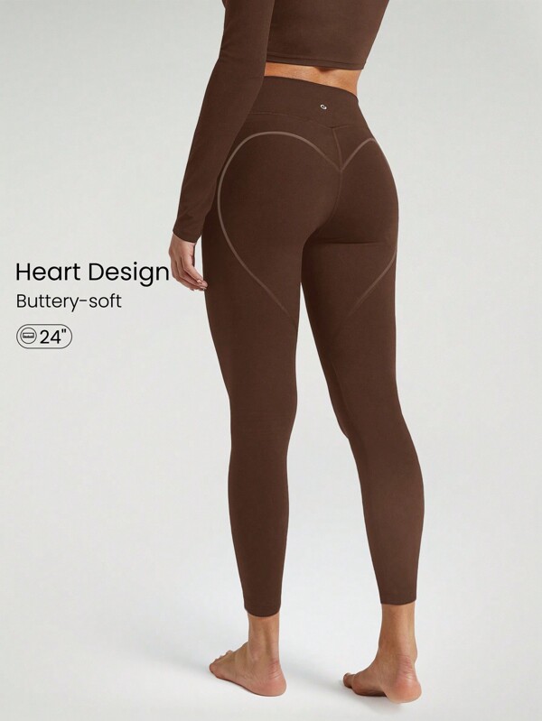 GLOWMODE 24" FeatherFit™ Love To Move Leggings Low Impact Daily Valentine's Day Love