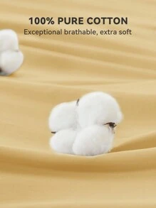 1 pieza [100% Algodón] Sábana ajustable de unicolor, protector de colchón, cubierta de colchón, cubierta de base de cama, ropa de cama suave, transpirable y cómoda, para todas las estaciones, lavable a máquina, anti-encogimiento y anti-decoloración, para camas de todos los tamaños - Sábana individual, doble, king, queen, Rama Bedtime Comfort