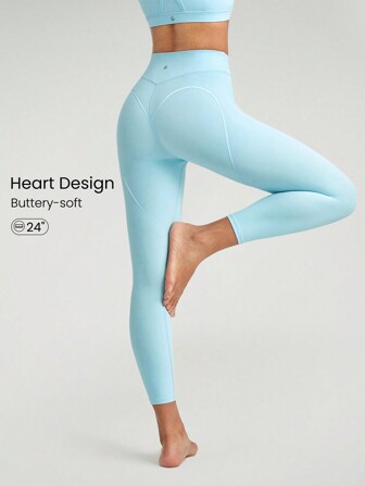 GLOWMODE 24" FeatherFit™ Love To Move Leggings Low Impact Daily Valentine's Day Love Fall Winter