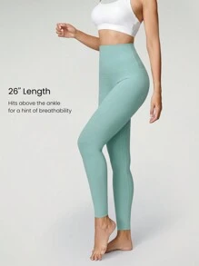 GLOWMODE Legging Olahraga Wanita - hijau kabut - View 5