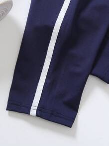 4pcs/Pack Young Boy Casual Street Fashion Long Pants, Suitable For Spring, Summer, Autumn